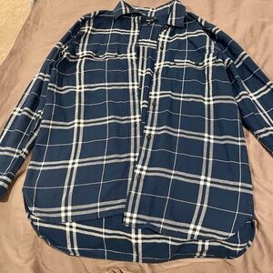 Madewell blue and white shirt. Worn gently a few times.